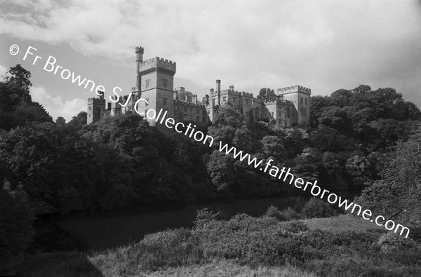 LISMORE CASTLE FROM RIVER BRIDGE